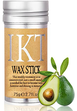 ARCIK Cera en Barra para el Cabello Mujer – Hair Wax Stick Anti Frizz, Formato Roll On – Cera Pelo Niños y Adultos para Peinados Clean Look – Baby Hair Stick Compacta y No Grasa 75gr