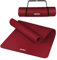 ALPIDEX Yogamatte Extra Dick 1,5 cm Gymnastikmatte 3 Größen E-Book rutschfest Phthalatfrei Fitness Matte Turnen Pilates Sport Physio HIIT Yoga Trainingsmatte Isomatte, Bordeaux, 190 x 60 x 1.5 cm