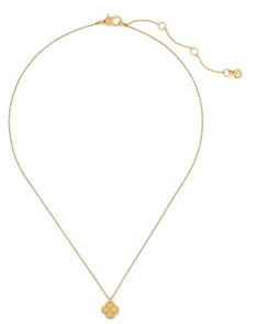 Kate Spade New York Spade Flower Pendant, Gold