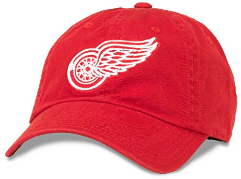 American Needle NHL Detroit Red Wings Unstructured Twill Blue Line Cap by by by