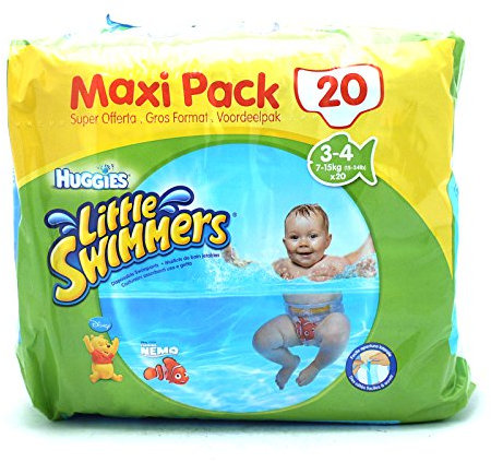 Huggies Little Swimmers size 3 – 4 (7 – 15 kg) – 20 pannolini