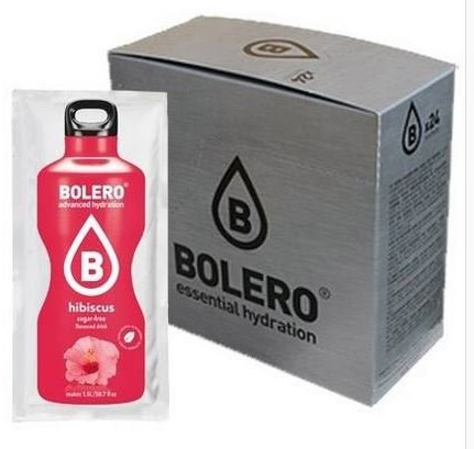Boléro 24 enveloppes Hibiscus Boisson hidratacion