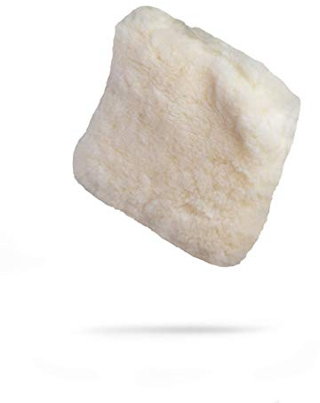 Adam's Polishes 10 Professional Wool Wash Pad - Plush Synthetic Car Wash Pad is Gentle On Auto Paint Without Worry of Scratches or Swirls - Car Soap & Wax Safe Detailing Tool for Car or Truck