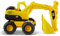 Caterpillar – Bagger, Cat 38 cm, Gelenk aus Kunststoff, Baustellenfahrzeug, Gelb