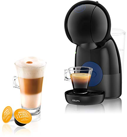 Nescafé Dolce Gusto Piccolo XS Manual Coffee Machine, Espresso, Cappuccino and More, Black by KRUPS