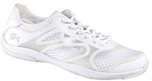 GK Spotlight Cheerleading Shoe - Girls White Cheer Shoes