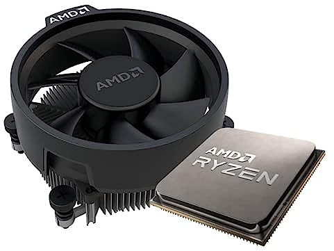 AMD Ryzen 5 4100 4-Core, 8-Thread Unlocked Desktop Processor(Tray) with Wraith Stealth Cooler