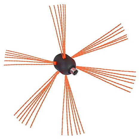 Lodokdre Brosse de balayette de cheminée, outil de nettoyage flexible pour cheminée, brosse rotative pour le nettoyage des conduits de cheminée