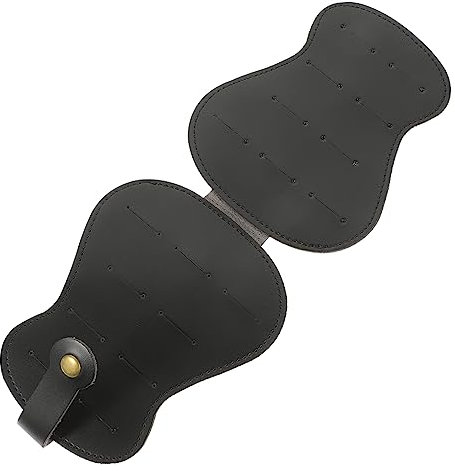 VINTORKY Für Gitarrenplektren Wählt Gitarrenpicks Gitarrenkoffer Aufbewahrungshalter Für Gitarrenplektren Fall Plektrenhalter Für E-Gitarre Stand Gitarrentasche Black Pu