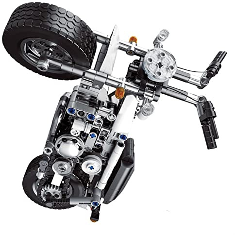 Kit Creativo De Bloques Construcción Motocicletas, Modelo Clásico Ladrillos para, Juguetes para Niños, Ornamento Regalo, Varios Estilos Y Colores