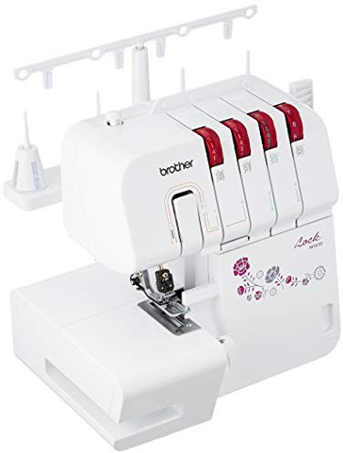 Brother M343D Overlocker, White, 33.5 cmx29.6 cmx28.2cm