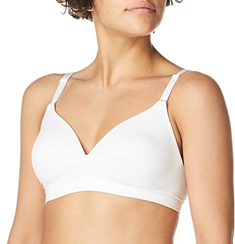 Warner's Women's Blissful Benefits Ultrasoft Wirefree Bra, White, 36B