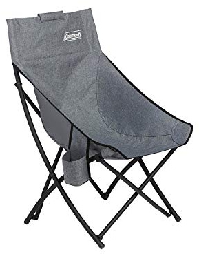 Coleman Forester Series Outdoor Chairs, Comfortable Camping Seats with Cupholder & Carry Bag, Supports up to 250lbs, Great for Backyard, Patio, Deck, Campsite, Tailgate, Sidelines
