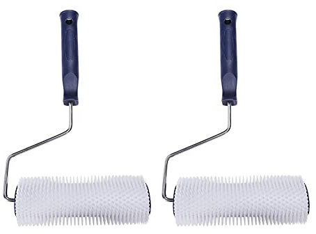 KLKNE Rullo a spillo con manico in plastica da 7 pollici