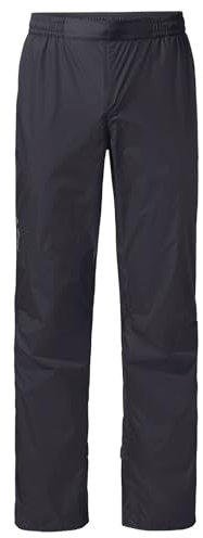 VAUDE Regenhose Damen Drop Pants II, wasserdichte Outdoorhose für Fahrrad, leichte Überhose, atmungsaktive Fahrradhose, schnell überziehbar