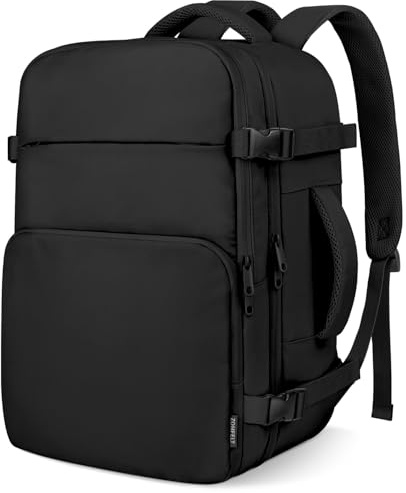ZOMFELT Mochila de viaje para mujeres y hombres, mochila de mano, mochila para laptop de 15.6 pulgadas aprobada por vuelos, bolsa de viaje personal, bolsa de enfermera, mochila casual para escuela,