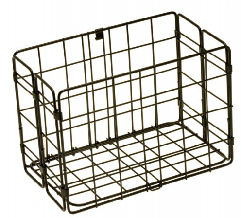Wald W582BL 582 Rear Folding Bicycle Basket (12.75 x 7.25 x 8.5, Black)