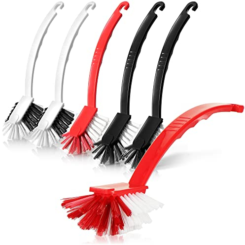com-four® 6X Spülbürste 27 cm - Geschirrbürste mit robusten Borsten - Abwaschbürste für Töpfe, Pfannen & Spüle - langlebige Küchenbürste, Reinigungsbürste für Haushalt & Küche (6 Stück)