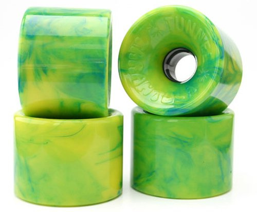 Longboard-hjul (set 4).Ruedas skate longboard tunnel. Tarantula 70 mm-76a SRT