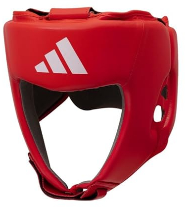 adidas AIBA Boxing Kopfschutz, Rot, L