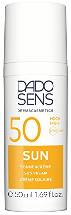 DADO SENS SUN SONNENCREME SPF 50 50ml - Dermatologisch Entwickelter Hautschutz bei Sensibler und Allergiegefährdeter Haut