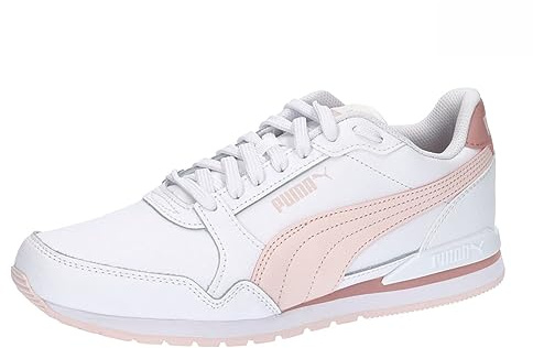 PUMA Unisex St Runner V3 L Turnschuhe, Puma White Frosty Pink Future Pink, 37 EU