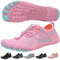 Bravover Unisex Water Shoes for Men Women with Five Toes Design Quick Dry Barefoot Aqua Shoes Ideal for Swim Pool Surf Beach Sea Activities Pink