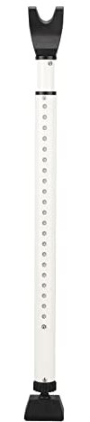 flexman Barra Seguridad Universal para Puerta, Resistente 20 a 52 Pulgadas, Barra Seguridad Acero Aleación Deslizante Ajustable con Cerradura Sin Elevación para Casa, Apartamento,