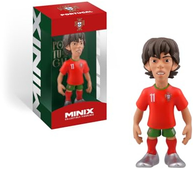 MINIX - Figura Coleccionable de fútbol #212 Portugal - Joao Felix - Figura Coleccionable (12 cm)