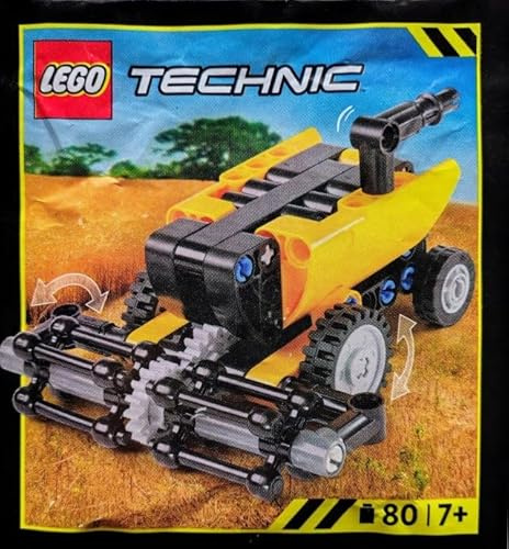 LEGO Technic Mini Set: Combine Harvester Micro Set (80 pcs) Ages 7+