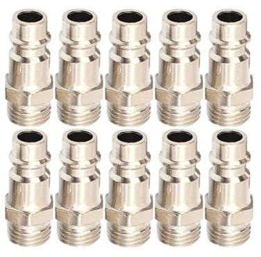 20/5 st. pneumatisk utlösningsluftslangkoppling utvändig gängkoppling kompressortillbehör 1/4 tum(10PCS)
