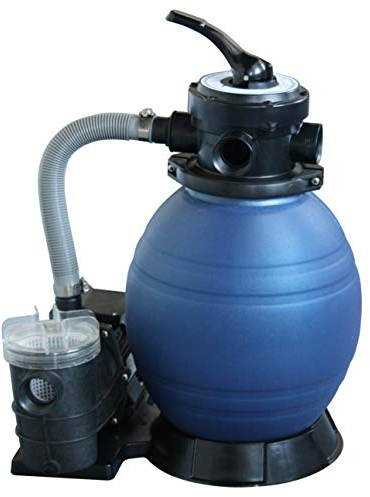 WelaSol ® Sandfilteranlage BETA TOP 300/6 / Filterkessel mit Pumpe für Schwimmbad bis max. 18m³ / Pool Filteranlage