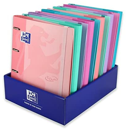 Oxford CarpeblockA4+recamb90g.100hPastel, colores surtidos