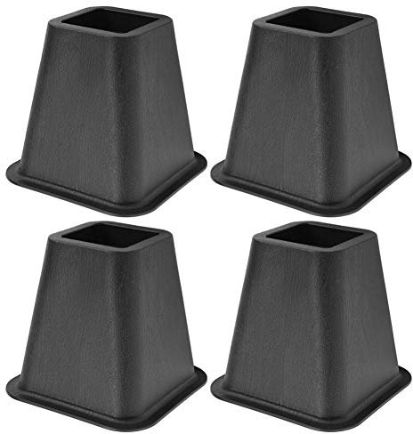 4 Stück Betterhöhungen, robuste Möbelerhöhungen, Betterhöhungen, Beinverlängerung, Blocks für Bett, Couch, Stuhl, Sofa