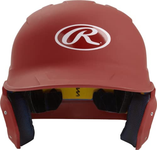 Rawlings Mach Schlaghelm | Matt Cardinal | Junior (16,5 cm – 19,5 cm)