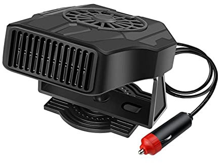 B/A Riscaldatore per Auto Portatile 12V 24V 2-in-1 sbrinatore Automatico con Supporto Rotante, aggiornamento sbrinatore Elettrico a Riscaldamento rapido 120W 200W, sbrinatore Parabrezza per Auto