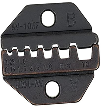 Folpus Reemplazos de herramientas de alicates de crimpado, troqueles de alicates de mordazas de crimpado, accesorio intercambiable de mordazas de alicates de, SA 10WF