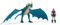 Dreamworks How to Train your Dragon, Wikinger und Drachen Actionfiguren-Set, Sturmpfeil & Astrid, Spielzeug für Kinder ab 4 Jahren