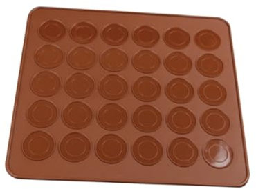 Alipis Molde De Silicona Para Hornear Macarrones Tapete Pasteles Lavavajillas Capacidad