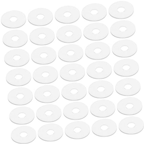 NAMOARLY Lot De 50 Rondelles Plates Et Rondes Pour Poignées De Porte De Remplacement De Joints De Vis