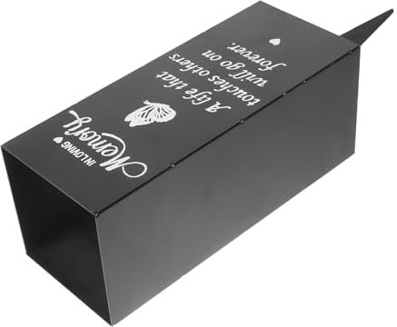 TOYANDONA Vase De Cimetière Métal à Insérer Le Sol Contenant De Fleurs pour Tombe Décoratif pour Pelouse Ou Jardin