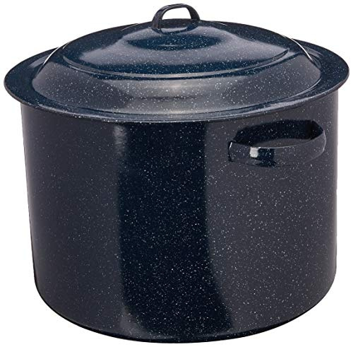 Ball Enamel Water Bath Canner, Including Chrome-Plated Rack and 4-Piece Utensil Set