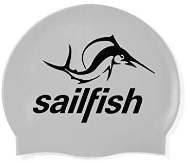 sailfish® Silikon Badekappe Unisex | Weiche & wasserdichte Schwimmkappe aus 100 % Silikon | Schwimmhaube für Damen, Herren | Komfortable Bademütze für Schwimmen, Triathlon & Wettkampf