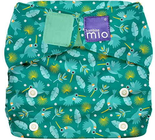 Bambino Mio, Miosolo Classique Couche Tout-En-Un, Couche Saine et Écologique, Colibri