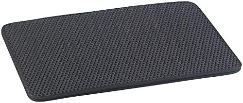 Sweetypet Katzenstreumatte: Wasserdichter Katzenklo-Vorleger mit Wabenstruktur, 65 x 45 cm (Katzen-Streu-Matten, Katzenstreumatten XXL, Katze)