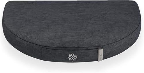 Mindful Modern Travel Meditation Cushion | Outdoor Floor Cushion | Yoga Accessory | Washable Cover