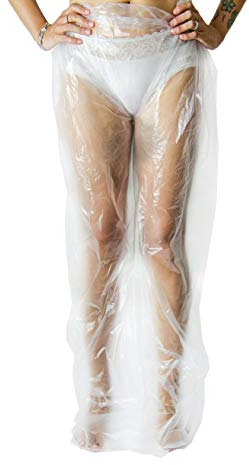 Pantaloni per fanghi 25 pz, pantaloni monouso in Cartene taglia unica, pantaloni cartene 25 pezzi, 25 pantaloni pressoterapia