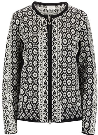 Dale of Norway Singsaker Feminine Cardigan - Wool Cardigan for Women - Slim Fit