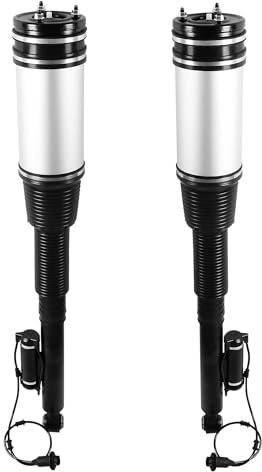 KUIPERAUTO Rear Air Suspension Strut Spring Shock Absorber Compatible for 2000-2006 Mercedes Benz S Class S430 S500 S600 S55 S65 AMG W220, Replaces# 2203205013