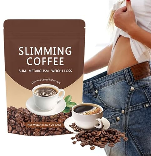 Café Brûleur De Graisse Instantané - Préparation For Café Minceur Faible En Calories Et À Dissolution Rapide(1PCS)